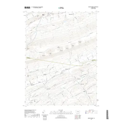 2019 Map of Beaver Springs, 2019 Print