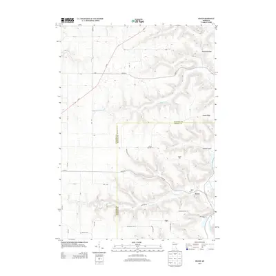 2013 Map of Beaver, 2013 Print