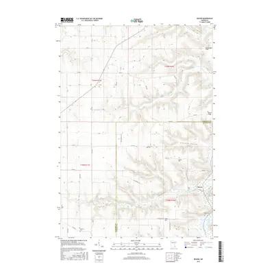 2016 Map of Beaver, 2016 Print
