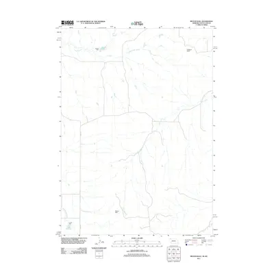 2011 Map of Beaver Wall, 2011 Print