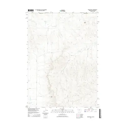 2014 Map of Beaver Wall, 2014 Print
