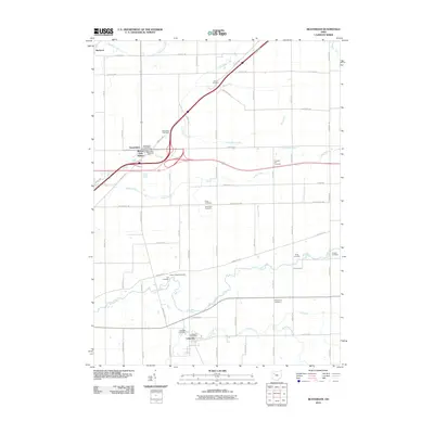 2010 Map of Beaverdam, 2010 Print