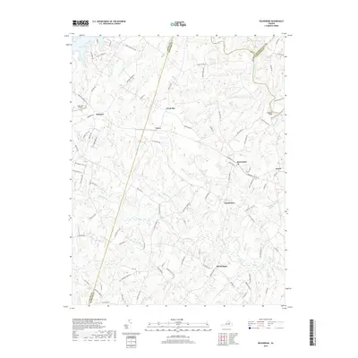 2019 Map of Beaverdam, 2019 Print