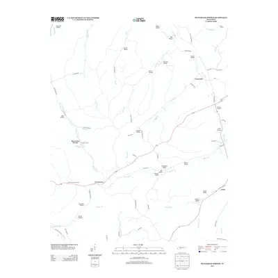 2013 Map of Beaverdam Springs, 2013 Print