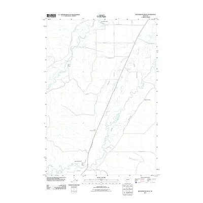 2011 Map of Beaverhead Rock, 2011 Print