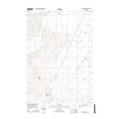 2014 Map of Beaverhead Rock, 2014 Print