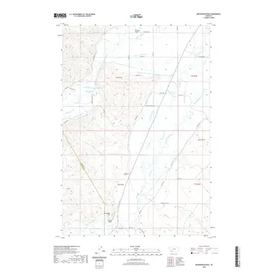 2020 Map of Beaverhead Rock, 2020 Print