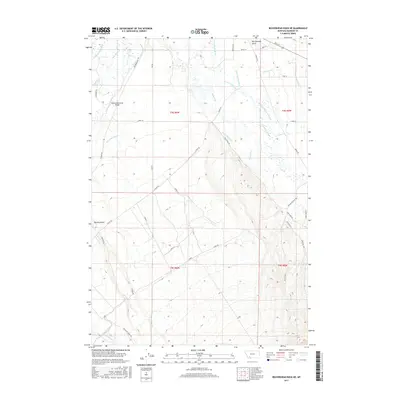 2017 Map of Beaverhead Rock NE, 2017 Print