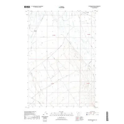 2020 Map of Beaverhead Rock NE, 2020 Print