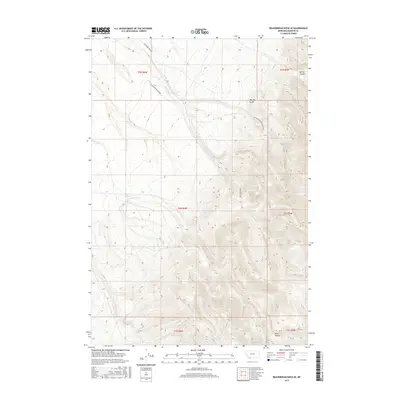 2017 Map of Beaverhead Rock SE, 2017 Print