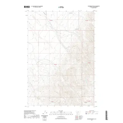 2020 Map of Beaverhead Rock SE, 2020 Print