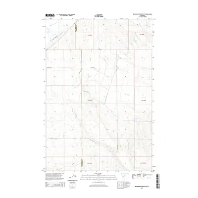 2014 Map of Beaverhead Rock SW, 2014 Print