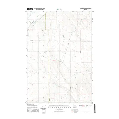 2017 Map of Beaverhead Rock SW, 2017 Print