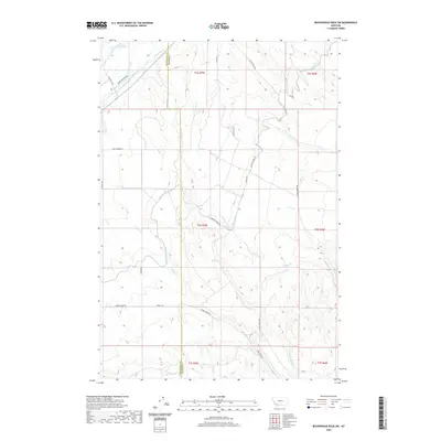 2020 Map of Beaverhead Rock SW, 2020 Print