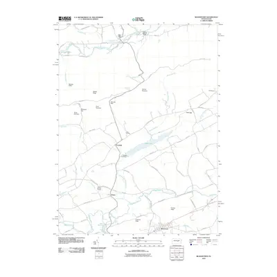 2010 Map of Beavertown, 2010 Print