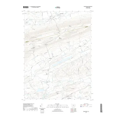 2019 Map of Beavertown, 2019 Print