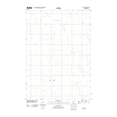 2010 Map of Bechyn, 2010 Print