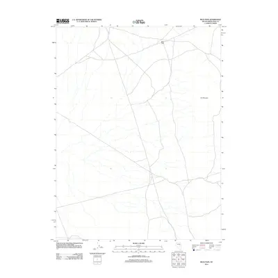 2012 Map of Beck Pass, 2012 Print
