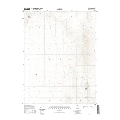 2014 Map of Beck Pass, 2014 Print