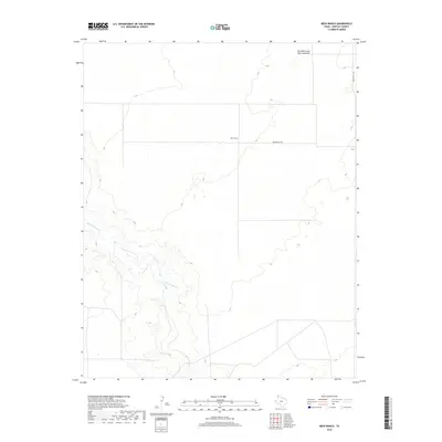 2019 Map of Beck Ranch, 2019 Print