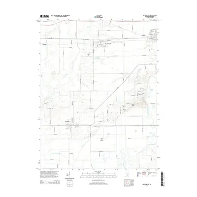 2015 Map of Beckemeyer, 2015 Print