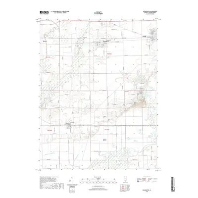 2018 Map of Beckemeyer, 2018 Print