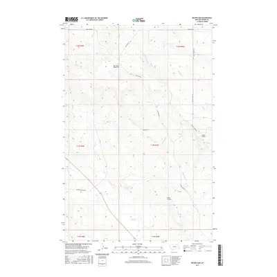 2017 Map of Becker Dam, 2017 Print