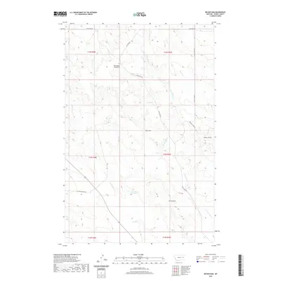 2020 Map of Becker Dam, 2020 Print