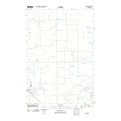 2010 Map of Becker, 2010 Print