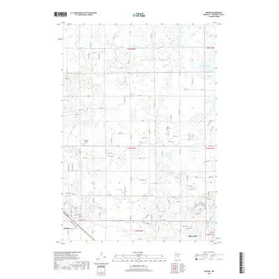 2019 Map of Becker, 2019 Print