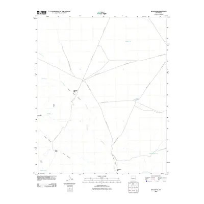 2010 Map of Becker SW, 2010 Print