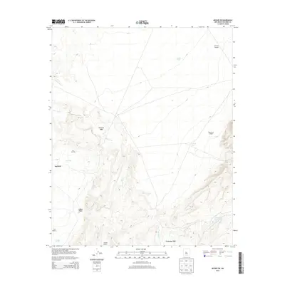 2013 Map of Becker SW, 2013 Print