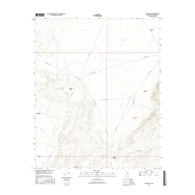 2017 Map of Becker SW, 2017 Print