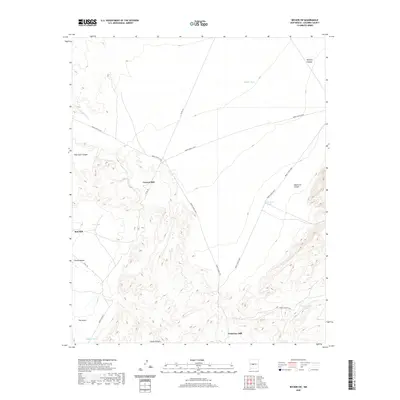 2020 Map of Becker SW, 2020 Print