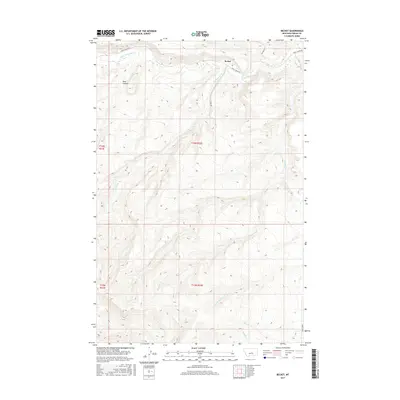 2017 Map of Becket, 2017 Print