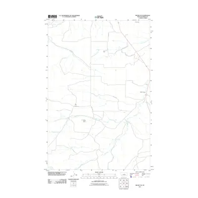 2011 Map of Becket NE, 2011 Print