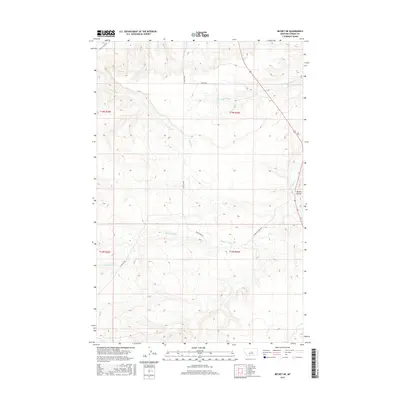 2017 Map of Becket NE, 2017 Print