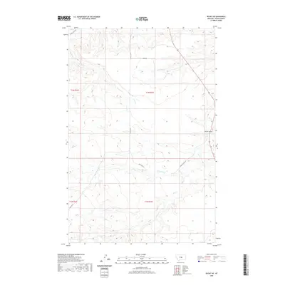 2020 Map of Becket NE, 2020 Print