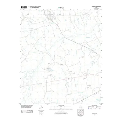 2010 Map of Beckville, 2010 Print