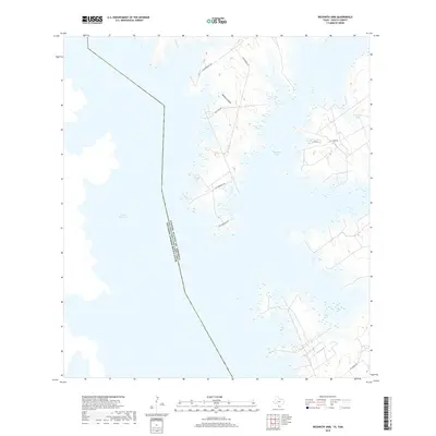 2019 Map of Beckwith Arm, 2019 Print