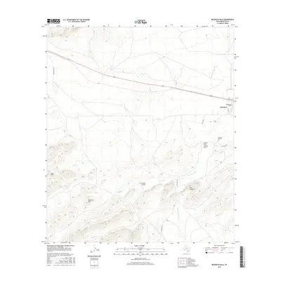 2016 Map of Beckwith Hills, 2016 Print