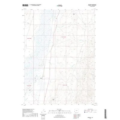 2017 Map of Beckwith, 2017 Print