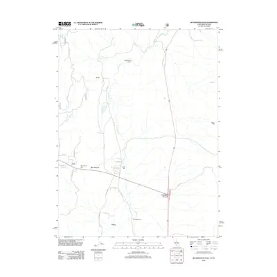 2012 Map of Beckwourth Pass, 2012 Print