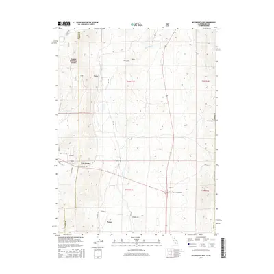 2015 Map of Beckwourth Pass, 2015 Print
