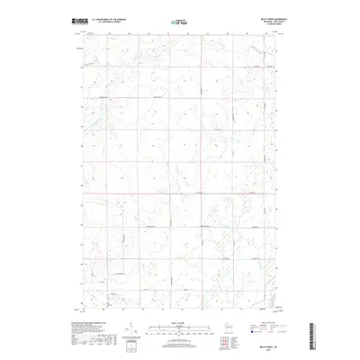 2018 Map of Becky Creek, 2018 Print