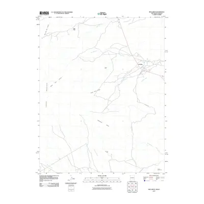 2010 Map of Beclabito, 2010 Print