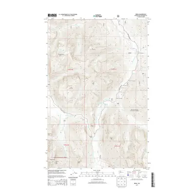 2014 Map of Bedal, 2014 Print