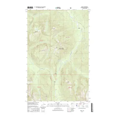 2017 Map of Bedal, 2017 Print