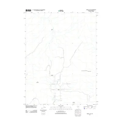 2011 Map of Bedell Flat, 2011 Print