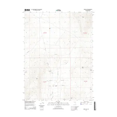 2014 Map of Bedell Flat, 2014 Print